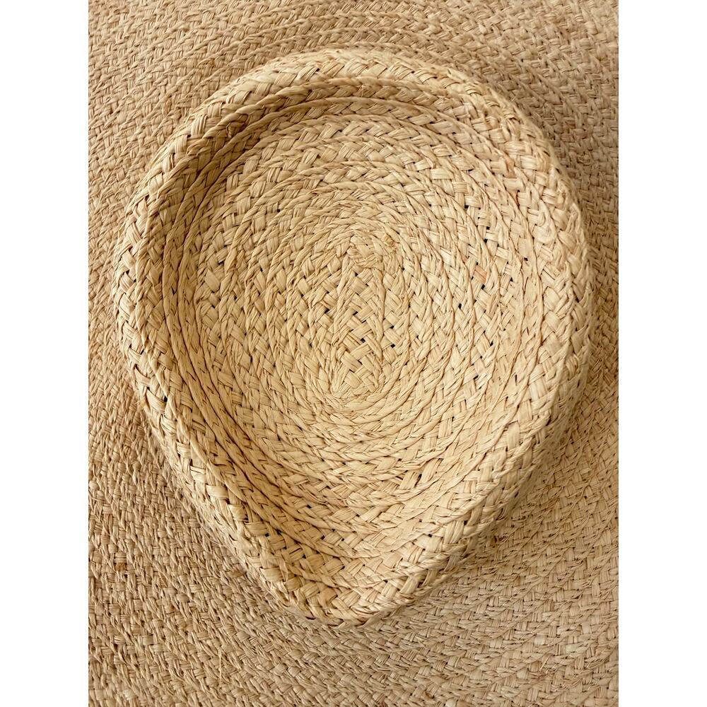 UGG Australia Wide Brim 100% Rafia Cottagecore Garden Hat - Picture 4 of 9
